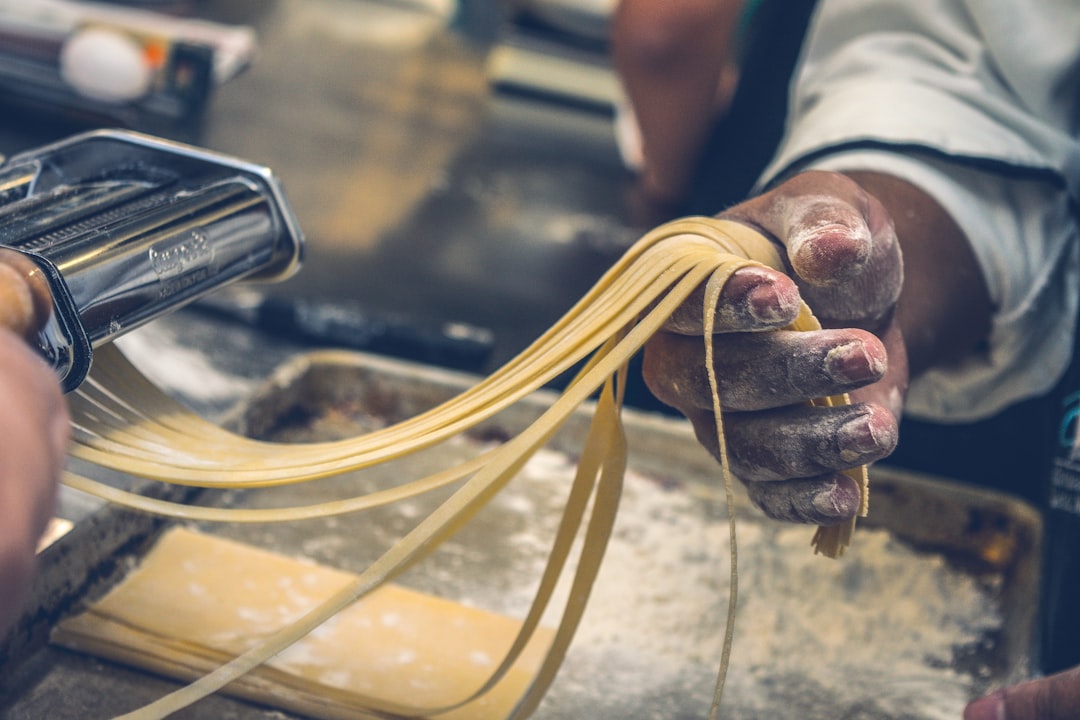 Photo Creamy pasta